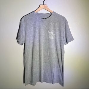 Mens Soft Comfy Gray Imperial Motion (Buckle) Cacti T-Shirt - Size L